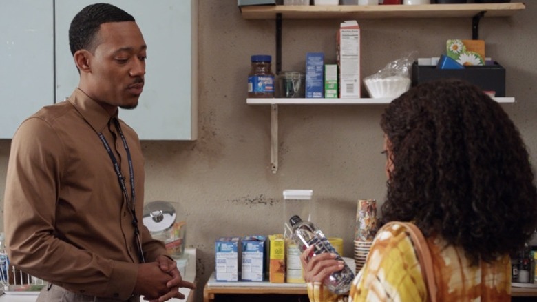 Tyler James Williams and Quinta Brunson on Abbott Elementary