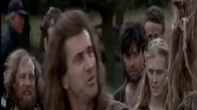 Mel Gibson in Braveheart