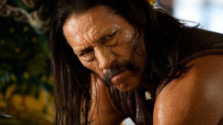 Danny Trejo scowls