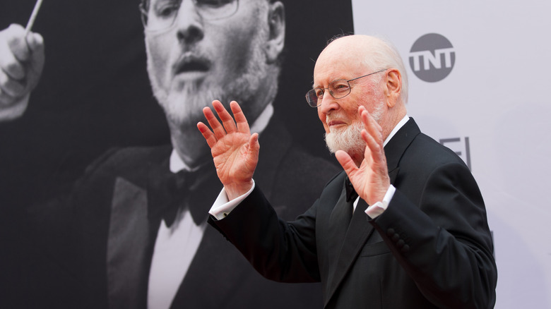 John Williams on red carpet 