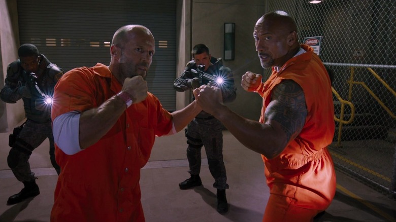 Hobbs and Shaw squaring off