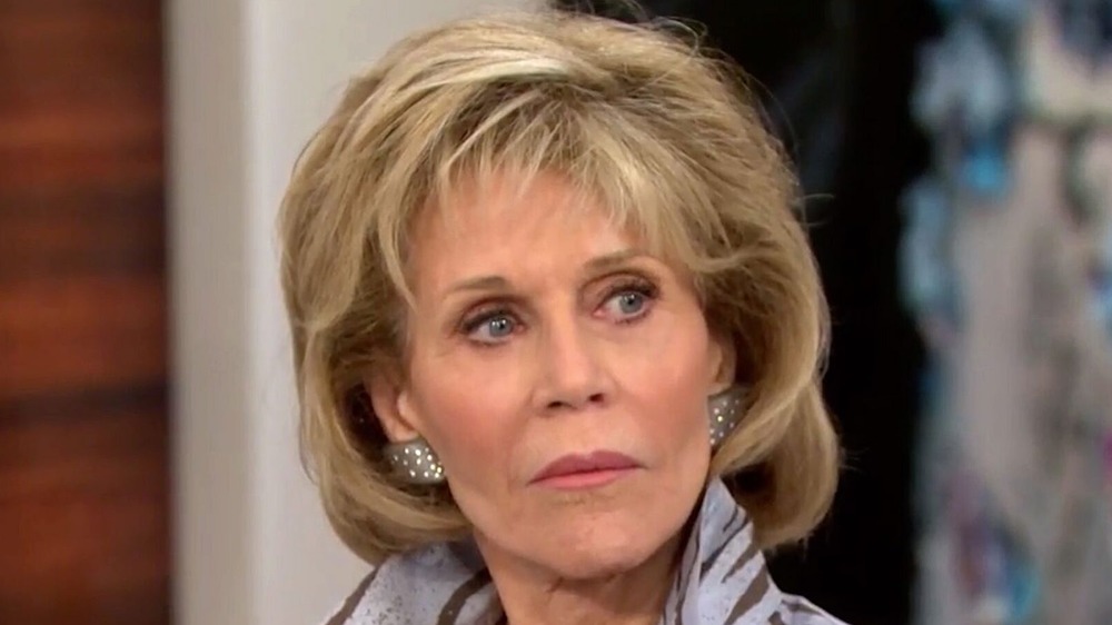 Jane Fonda glares at Megyn Kelly