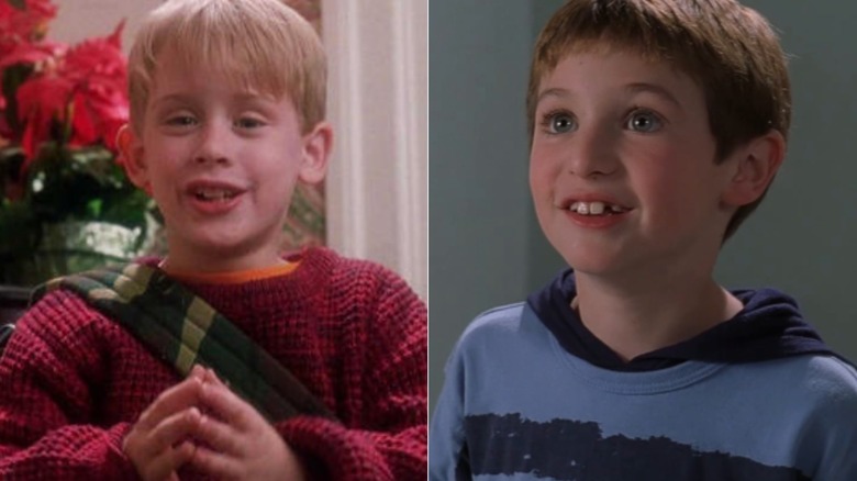 Macaulay Culkin and Mike Weinberg play Kevin