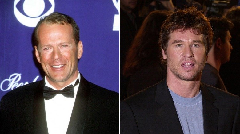 Bruce Willis and Val Kilmer