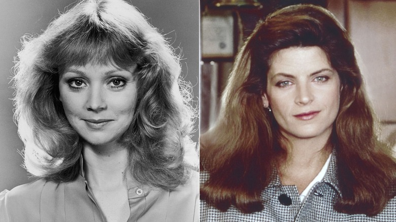 Shelley Long and Kirstie Alley