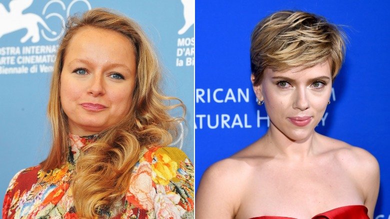 Samantha Morton and Scarlett Johansson