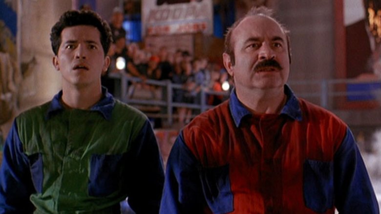 Bob Hoskins and John Leguizamo in Super Mario Bros.