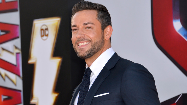 Zachary Levi at Shazam premier