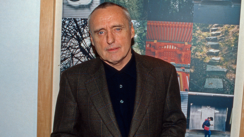 Dennis Hopper on the red carpet