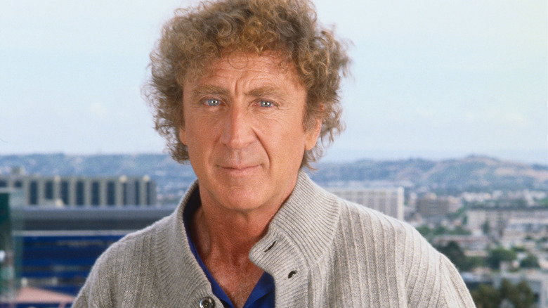 Gene Wilder smiles