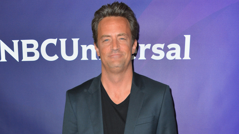 Matthew Perry on the red carpet