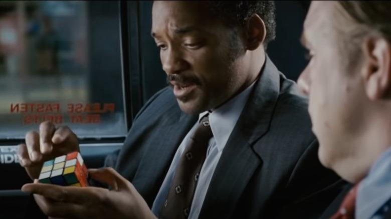 Will Smith solves Rubik's Cube