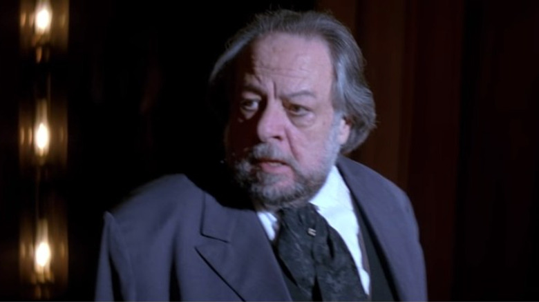 Ricky Jay looking alarmed