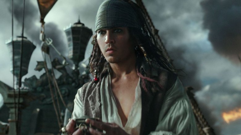 Johnny Depp in Pirates of the Caribbean: Dead Men Tell No Tales