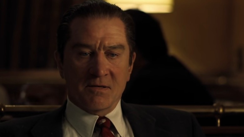 De-aged Robert De Niro in The Irishman