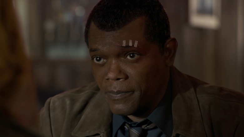 De-aged Samuel L. Jackson in Captain Marvel