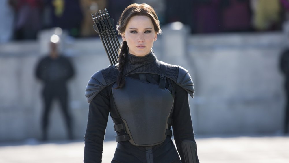 Jennifer Lawrence in The Hunger Games: Mockingjay