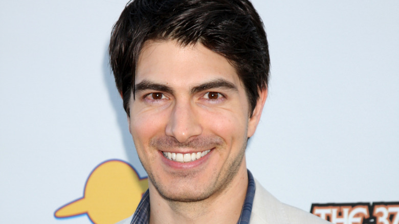 Brandon Routh smiles