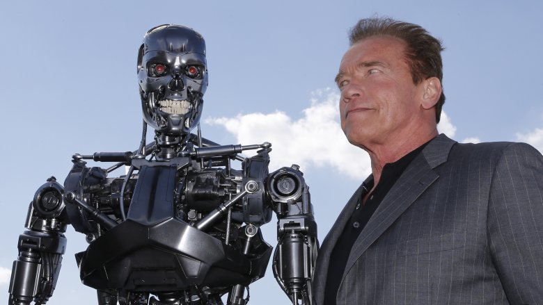 Arnold Schwarzenegger and Terminator