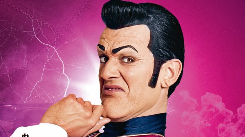 Stefan Karl Stefansson as Robbie Rotten on Lazy Town