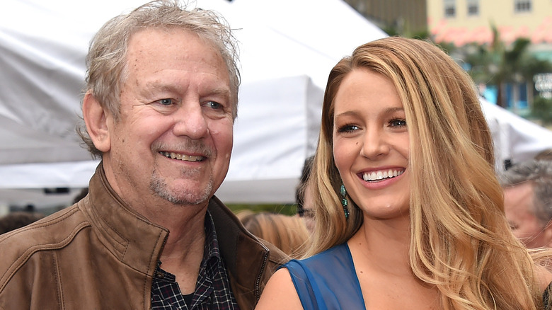 Ernie Lively with his daughter, Blake Lively