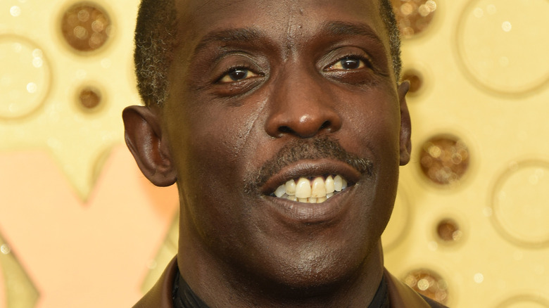 Michael K Williams smiling