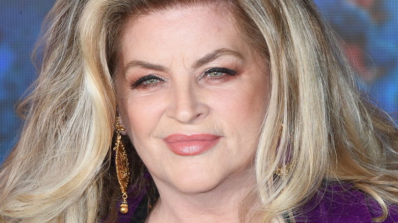 Kirstie Alley smiling