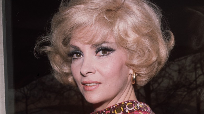 Gina Lollobrigida with blonde hair