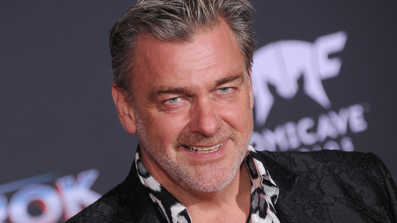 Ray Stevenson smiling