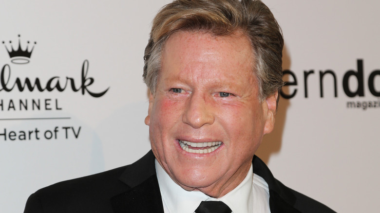 Ryan O'Neal smiling