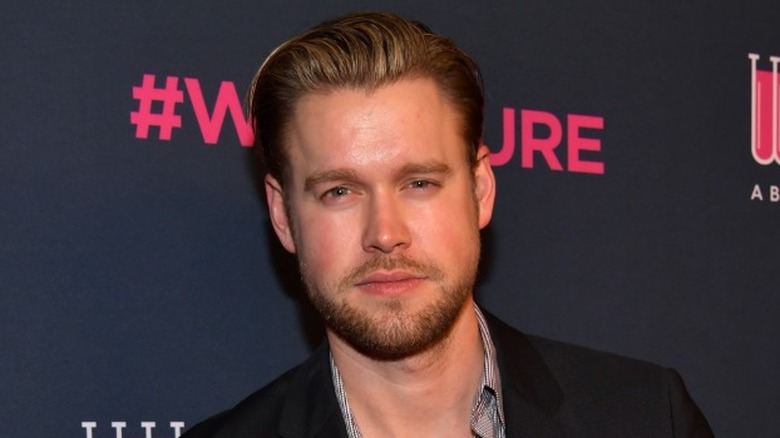 Chord Overstreet posing on red carpet