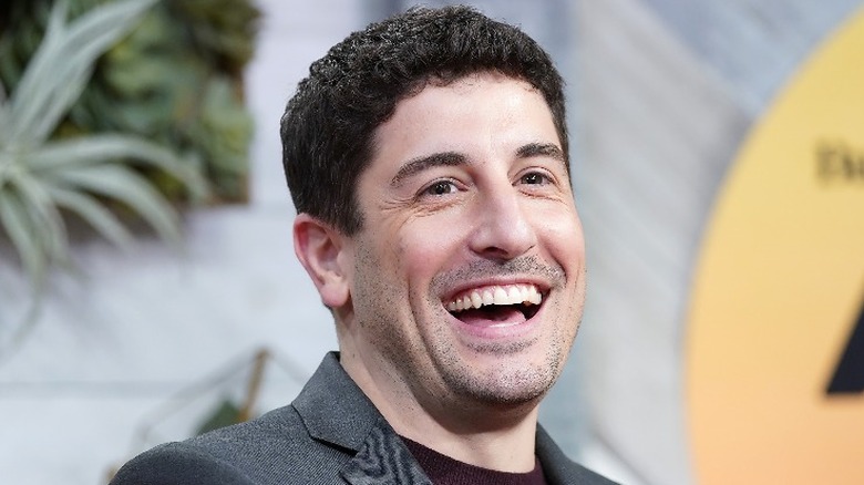 Jason Biggs smiling widely