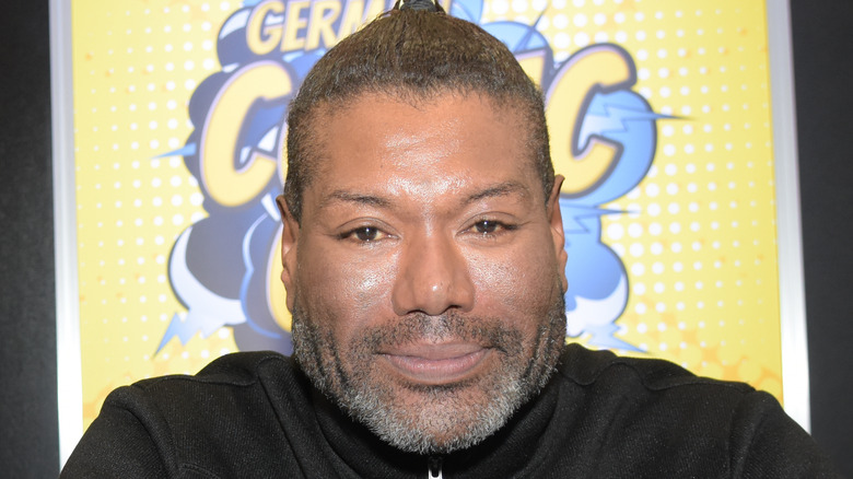 Christopher Judge, smiling