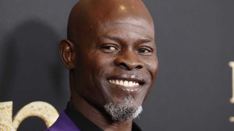 Djimon Hounsou smiling