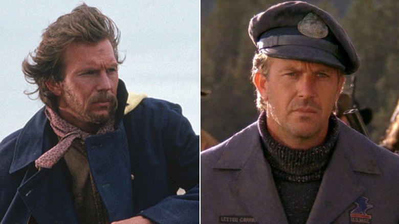 Kevin Costner in Dances with Wolves/Kevin Costner in The Postman