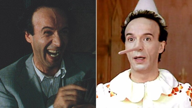 Roberto Benigni in Life is Beautiful/Robert Benigni in Pinocchio