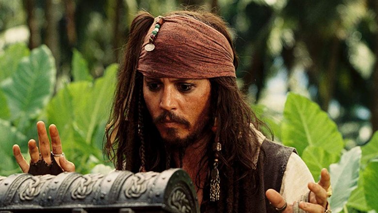 Johnny Depp in Pirates of the Caribbean 