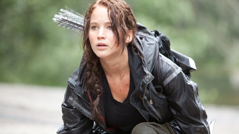 Jennifer Lawrence in The Hunger Games