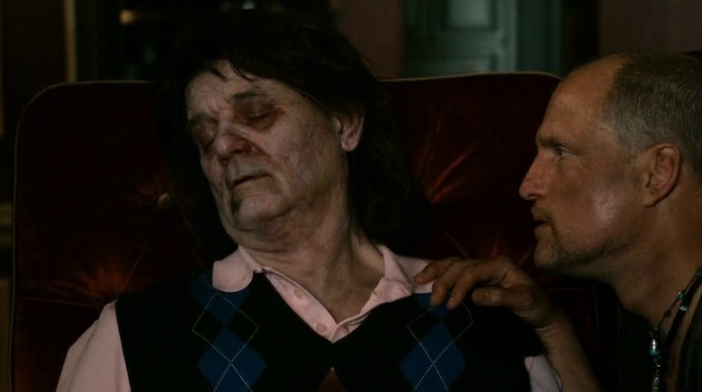 Bill Murray in zombie makeup