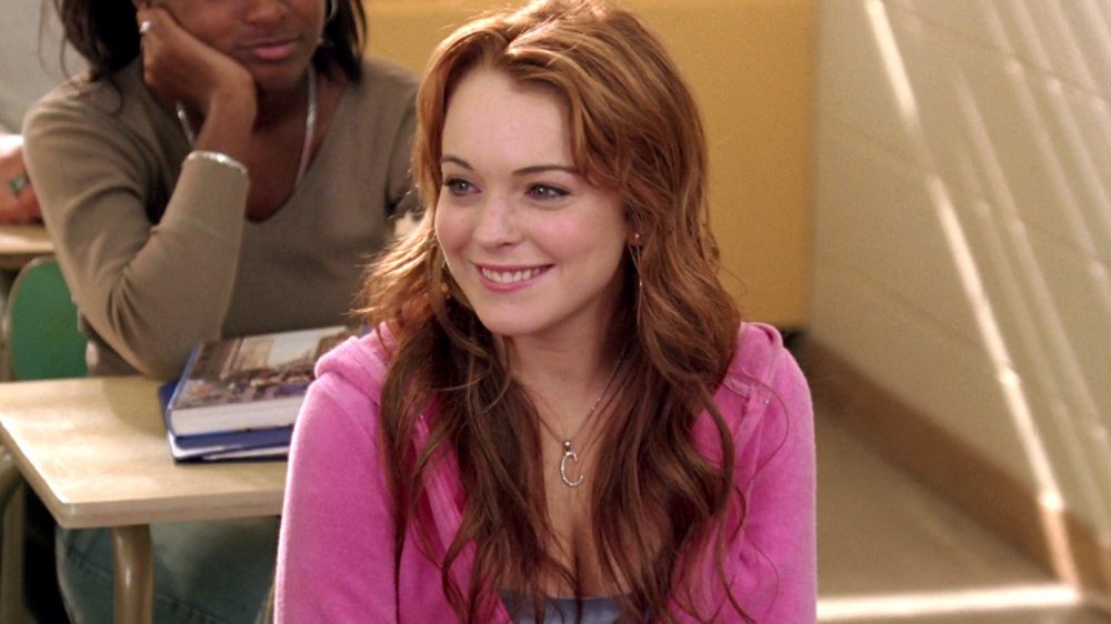 Lindsay Lohan as Cady Heron in Mean Girls