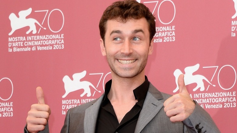 James Deen giving thumbs up