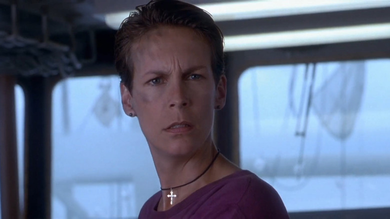 Jamie Lee Curtis looking concerned