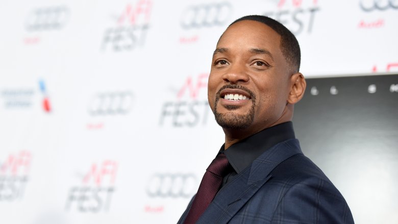 Will Smith grinning