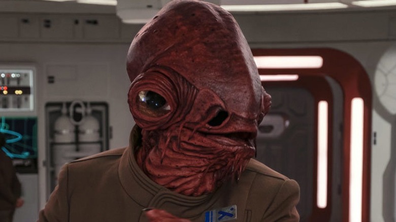 Admiral Ackbar giving orders