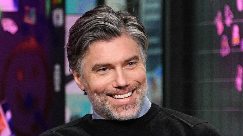 Anson Mount guests on talk show