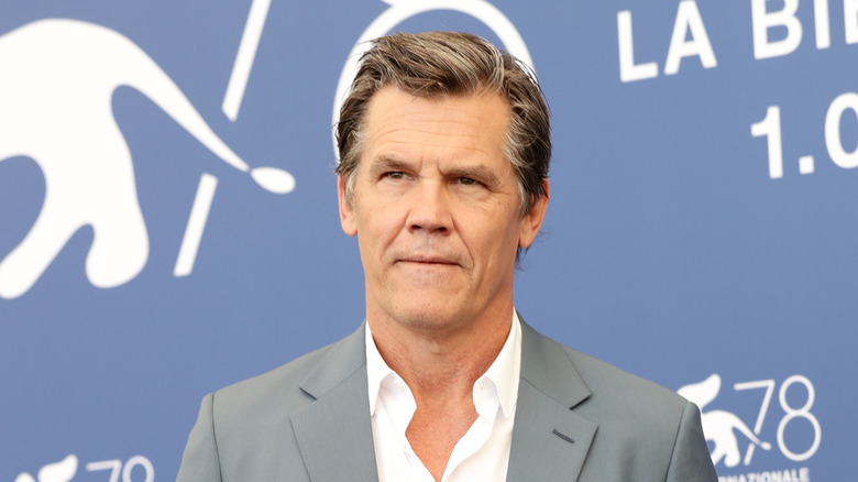 Josh Brolin appears at media event