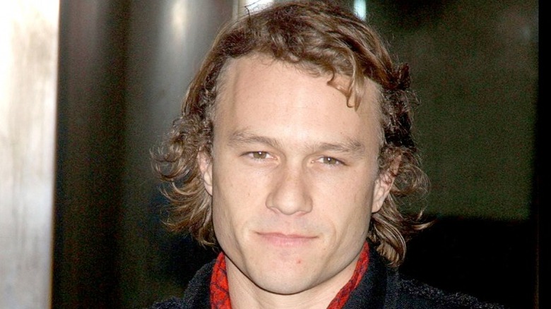 Heath Ledger half-smile