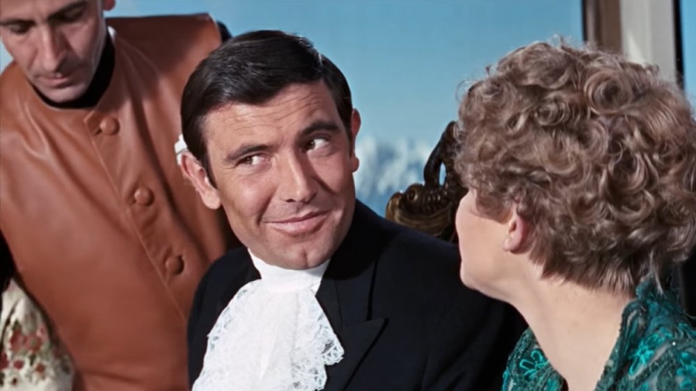 George Lazenby in On His Majesty's Secret Service