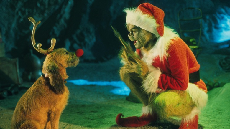 The Grinch talks to Max