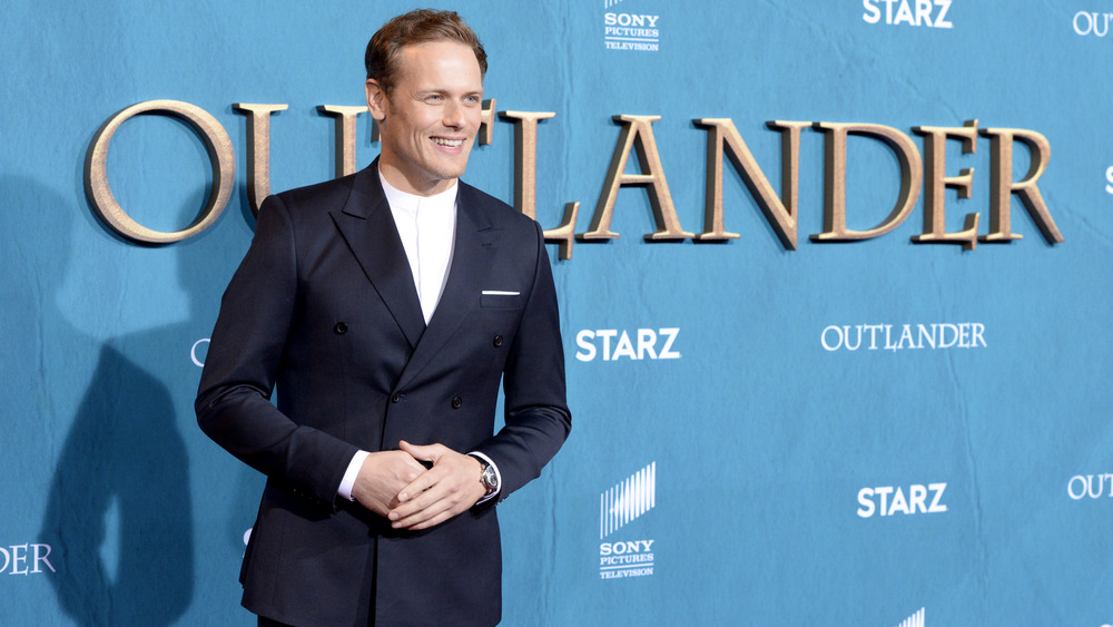 Sam Heughan Outlander premiere